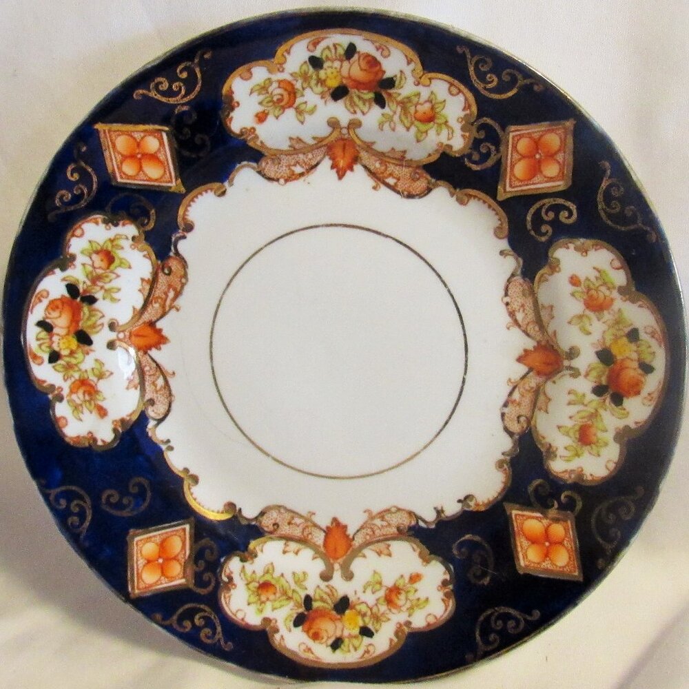 Royal Albert Crown China Derby 6.25" Bread / Side Plate, Circa 1920's      K426